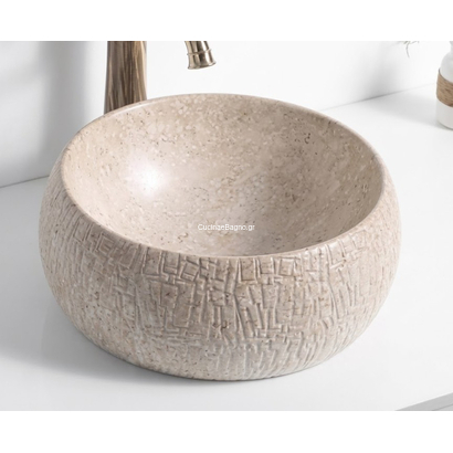 Klp Athina Ø40cm Νιπτήρας Επιτραπέζιος 500003