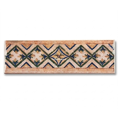 LISTELO Fascha Arabico Azul 5x20 cm