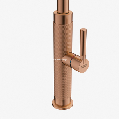 Franke Mythos Masterpiece Spray Inox Copper Μπαταρία Κουζίνας Ντους 115.0711.557