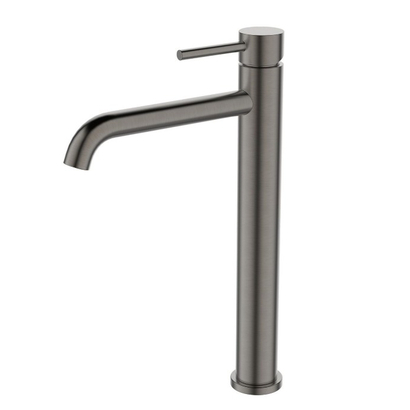 Karag Artemis Gun Metal Μπαταρία Νιπτήρα Επιτραπέζια Ανθρακί