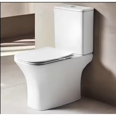 ΤΕΜΑ Econ Sprint Rimless 63x34 Λεκάνη Με Καζανάκι ΧΠ/ΠΣ