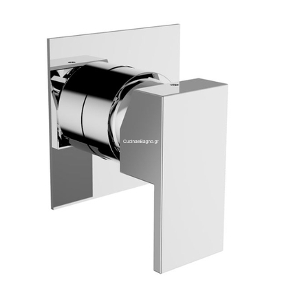 Teorema Blog 2 Μείκτης Ντουζιέρας Εντοιχισμού Χρωμέ 177107