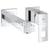 Grohe Eurocube M-Size 19895000 Νιπτήρος Εντοιχιζόμενη Εξωτερικό Μέρος
