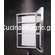 Karag PIC007 Καθρέπτης 40x67 Με Κρυφό Φωτισμό LED & Ντουλάπι