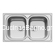Pyramis Coventry 86x50 2b Νεροχύτης Ανοξείδωτος Maidsinks 107140001