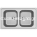 Pyramis Fedra Extra 86x50 2b Maidsinks 107162501