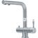 Franke Atlas Triflow Inox Αναμεικτική Μπαταρία Διπλής Ροής 120.0179.978