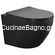 KLP Vera Rimless Black Matt 49cm Λεκάνη Κρεμαστή Μαύρη 444940MB