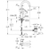 Grohe Bauedge New 23911001 Μπαταρία Νιπτήρα Ψηλή