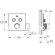 Grohe Grohtherm SmartControl 29125000 Θερμοστατική Μπαταρία Εντοιχισμού 2 Ροών Με Στήριγμα
