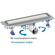 MaxiFlow Scala Legal 60cm Σιφωνι - Κανάλι Ντουζιέρας Δαπέδου 1253132