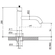 Teorema PROGRAME ONE Soft Brass Μπαταρία Νιπτήρα 321004