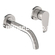 Teorema Velvet Brushed Nickel (Inox) Μπαταρία Νιπτήρα Εντοιχισμού Επίτοιχη 211811