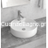 Karag LT 3018 Νιπτήρας 46x46 Επιτραπέζιος Στρογγυλός