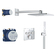 Grohe 34706000 Σετ Θερμοστατικής 3 ροών Cube