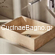 ROCK ROC052B Νιπτήρας Πέτρινος Επιτραπέζιος 52x38 Beige TEMA