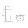 HILTON HIL005W Νιπτήρας Δαπέδου Οβάλ 50x38 TEMA
