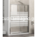 Karag New Flora 500 Chrome 120x180 Cm Καμπίνα Ντουζιέρας Συρόμενη ΣΕΡΙΓΡΑΦΙΑ