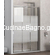Karag Penta 300 Χρωμέ 100-110x180 Cm Καμπίνα Ντουζιέρας Συρόμενη ΣΕΡΙΓΡΑΦΙΑ