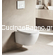 Creavit Fresh Rim Out White Matt 52,5x35,5 Λεκάνη Κρεμαστή Με Κάλυμμα