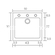 Sanitec 339 Νεροχύτης Γρανίτης 50x50