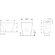 Geberit Icon Square Rimfree 64cm Λεκάνη Με Καζανάκι & Κάλυμμα Soft Close Wrapover