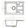 LAVEO Barbados Black 65x44 Νεροχύτης Γρανίτης