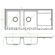 LAVEO Megalo Beige 116x50 Νεροχύτης Γρανίτης