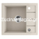 LAVEO Trzynastka Beige 57x50 Νεροχύτης Γρανίτης
