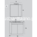 ProBagno 959Α 75x46 Έπιπλο Μπάνιου Κρεμαστό