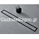 MaxiFlow Scala Black 60 cm Σιφωνι - Κανάλι Ντουζιέρας Δαπέδου