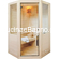Sauna Smooth 120x120x205 Σάουνα 2 Ατόμων Από Μασίφ Ξύλο Ελάτης