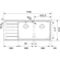 Franke Neptune NEX 621-116 Νεροχύτης Inox 116x51 101.0191.485/101.0191.486