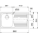 Franke Logica Line LLX 611-L Νεροχύτης Inox Λείος 101.0261.034