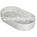 Karag Concrete Linus Stracciatella Νιπτήρας 60x35 Επιτραπέζιος