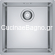 Franke Maris MRX 110-40 Νεροχύτης Inox 44x44 122.0525.224