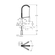Grohe K7 32950000 Μπαταρία Κουζίνας Ντους