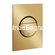Grohe Nova Cosmopolitan S 37601GN0 Brushed Cool Sunrise Πλακέτα Καζανακιού Διπλής Ροής Κάθετη