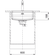 Franke Maris Quiet MQX 110-52 Νεροχύτης 50x40 Υποκαθήμενος Λείος 122.0694.477
