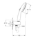 Grohe Tempesta Set 264062433 Black Matt 110 Ντους Χειρός - Σπιράλ - Στήριγμα