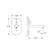 Grohe Eurosmart Cosmopolitan E 36315000 Μπαταρία Τοίχου Ηλεκτρονική Με Φωτοκύτταρο Αναμεικτική
