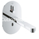 Grohe Eurosmart Cosmopolitan E 36376000 Μπαταρία Τοίχου Ηλεκτρονική Με Φωτοκύτταρο Αναμεικτική
