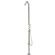 Στήλη Ντους Εξωτερικού Χώρου 6017N Chrome Matt Με Μίκτη INOX AISI 316 ΤΕΜΑ