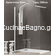 Karag Walkin 1 White 50x200 cm Σταθερό Κρύσταλλο Ντουζιέρας ΔΙΑΦΑΝΟ