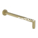 Teorema Slope Soft Brass Βραχίονας Τοίχου 40cm 3209247