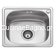 Karag BL 603 Ένθετος Νεροχύτης 44x38 Inox Σατινέ
