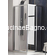 Karag 80x80x190 Cm Χρωμέ Καμπίνα Ντουζιέρας Τετράγωνη Flora 100