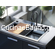 Sanitec 850 Ultra Quartz Multi 79x50 1B Νεροχύτης Πολλαπλών Χρήσεων Γρανίτης