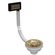 ELLECI Σετ FLOW-PRO & Υπερχείλιση Gold KITWPT-F-1VSELL-GD
