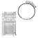 Karag NILE 1180-450 300W 45x118 Λευκό Θερμαντικό Σώμα